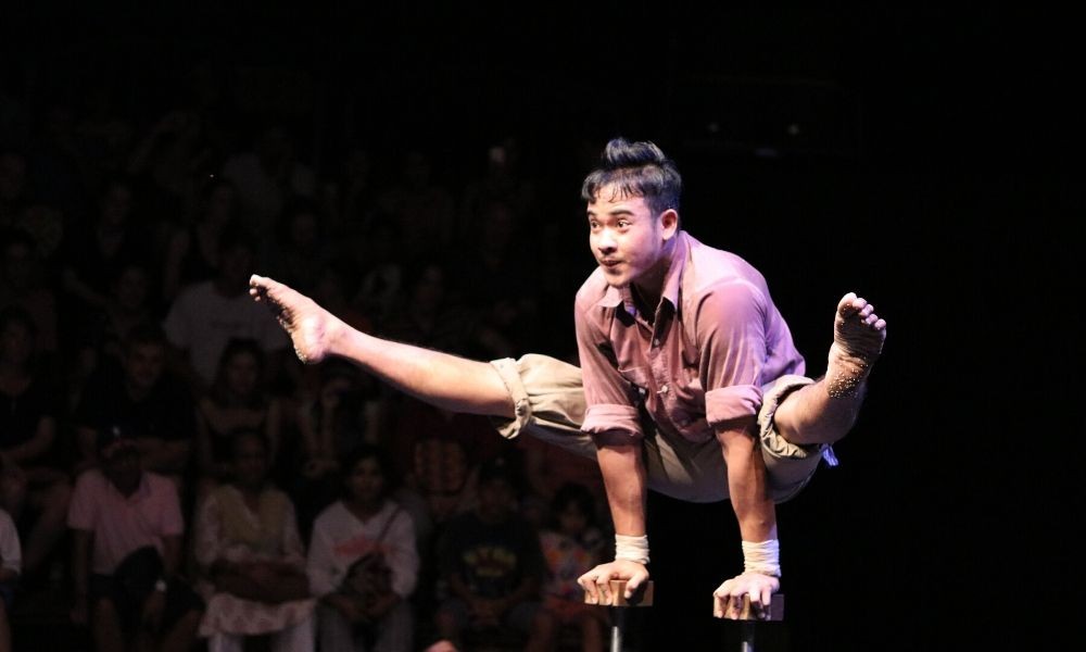 Cirque   « L’or blanc »