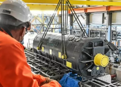 visite de la centrale électrique de Landivisiau